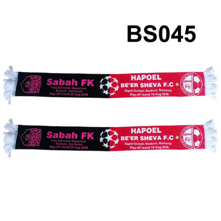 2026-27 UEFA Champions League Play-off round Hapoel Be'er Sheva FC VS Sabah FK Scarf BS045