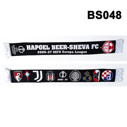 2026-27 UEFA Europa League Hapoel Be'er Sheva FC Scarf BS048